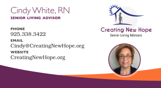 Creating New Hope Senior care services Cindy