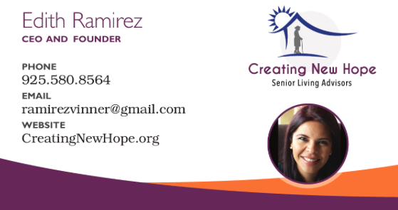 Creating New Hope Senior care services Edith